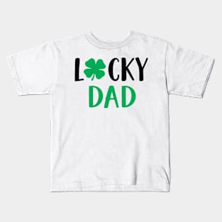 ucky Dad st patricks day Kids T-Shirt